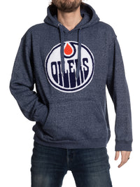 Load image into Gallery viewer, Edmonton Oilers Unisex Nantucket Hoodie with Chenille Logo Crest
