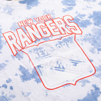Load image into Gallery viewer, New York Rangers Blue Cloud Tie Dye T-Shirt
