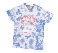 Load image into Gallery viewer, New York Rangers Blue Cloud Tie Dye T-Shirt
