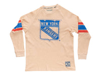 Load image into Gallery viewer, N.Y. Rangers Long Sleeve Waffle Crewneck
