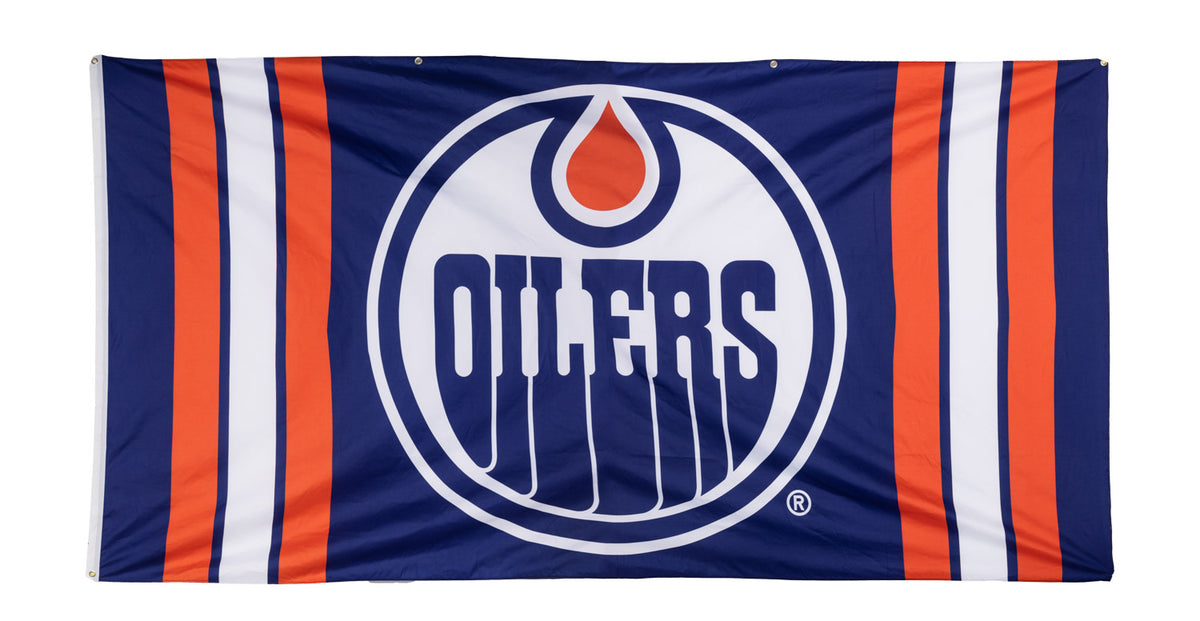 Official NHL Edmonton Oilers Giant Ultimate Fan  Banner PRE ORDER