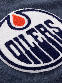 Load image into Gallery viewer, Edmonton Oilers NHL Unisex Cabin Crew Neck Sweater with Chenille logo
