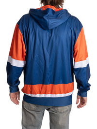 Load image into Gallery viewer, Edmonton Oilers Hockey Lace Hoodie
