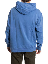 Load image into Gallery viewer, Edmonton Oilers Distressed Logo Unisex Blue Acid Wash Hoodie
