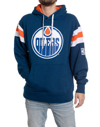 Load image into Gallery viewer, Edmonton Oilers Varsity Retro Style Hoodie
