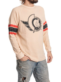 Load image into Gallery viewer, Ottawa Senators Long Sleeve Waffle Crewneck
