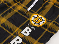 Load image into Gallery viewer, Men's Stretch Plaid Pajama Pants --Boston Bruins
