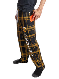 Load image into Gallery viewer, Men's Stretch Plaid Pajama Pants --Boston Bruins
