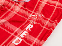 Load image into Gallery viewer, Men's Stretch Plaid Pajama Pants --Detroit Red Wings
