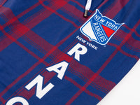 Load image into Gallery viewer, |Men's Stretch Plaid Pajama Pants --New York Rangers
