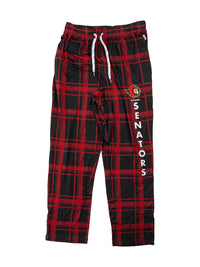 Load image into Gallery viewer, Men's Stretch Plaid Pajama Pants - Ottawa Senators
