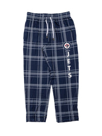 Load image into Gallery viewer, Men's Stretch Plaid Pajama Pants -Winnipeg Jets
