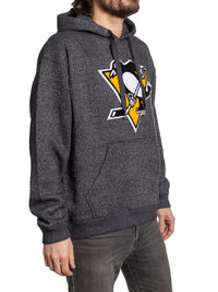 Load image into Gallery viewer, Pittsburgh Penguins Unisex Nantucket Hoodie with Chenille Logo Crest
