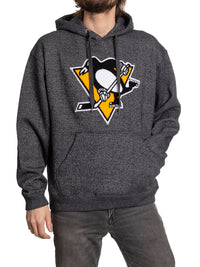 Load image into Gallery viewer, Pittsburgh Penguins Unisex Nantucket Hoodie with Chenille Logo Crest
