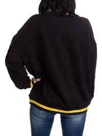 Load image into Gallery viewer, Ladies' Vintage Stripe Pittsburgh Penguins Crewneck fleece
