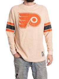 Load image into Gallery viewer, Philadelphia Flyers Long Sleeve Waffle Crewneck
