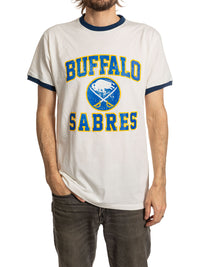 Load image into Gallery viewer, Buffalo Sabres Ringer T-shirt
