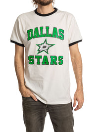 Load image into Gallery viewer, Dallas Stars Ringer T-shirt

