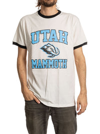 Load image into Gallery viewer, Utah Mammoth Ringer T-shirt
