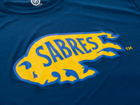 Load image into Gallery viewer, Buffalo Sabres Short Sleeve Rashguard T Shirt - Alternate Logo
