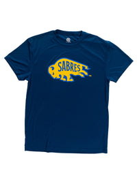 Load image into Gallery viewer, Buffalo Sabres Short Sleeve Rashguard T Shirt - Alternate Logo
