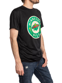 Load image into Gallery viewer, Minnesota Wild Short Sleeve Rashguard T Shirt - Alternate Logo
