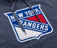 Load image into Gallery viewer, New York Rangers Unisex Nantucket Hoodie with Chenille Logo Crest
