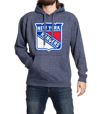 Load image into Gallery viewer, New York Rangers Unisex Nantucket Hoodie with Chenille Logo Crest
