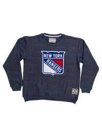 Load image into Gallery viewer, New York Rangers NHL Unisex Cabin Crew Neck Sweater with Chenille logo
