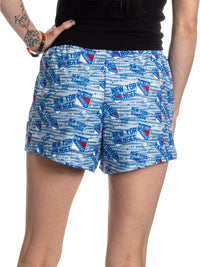 Load image into Gallery viewer, New York Rangers Ladies Lounge Shorts
