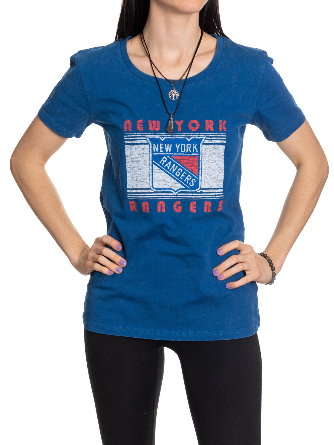 New York Rangers Women s Acid Wash T Shirt Calhoun Surf N Skate