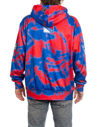 Load image into Gallery viewer, New York Rangers NHL Tie Dye Sublimation Pullover Hoodie
