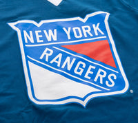 Load image into Gallery viewer, New York Rangers Women&#39;s V-Neck Varsity Long Sleeve Shirt
