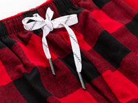 Load image into Gallery viewer, Chicago Blackhawks Buffalo Plaid Flannel PJ pants
