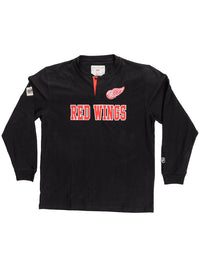 Load image into Gallery viewer, NHL Detroit Red Wings Long Sleeve Henley
