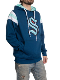 Load image into Gallery viewer, Seattle Kraken Varsity Retro Style Hoodie
