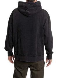 Load image into Gallery viewer, San Jose Sharks Distressed Logo Unisex Black Acid Wash Hoodie
