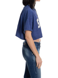 Load image into Gallery viewer, Buffalo Sabres Acid Wash Crop Top
