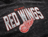 Load image into Gallery viewer, Detroit Red Wings Acid Wash Crop Top
