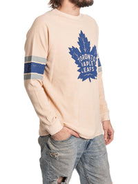 Load image into Gallery viewer, Toronto Maple Leafs Long Sleeve Waffle Crewneck
