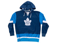 Load image into Gallery viewer, Toronto Maple Leafs Hockey Lace Hoodie
