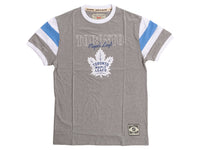 Load image into Gallery viewer, Toronto Maple Leafs Shoulder Stripe vintage varsity T-Shirt
