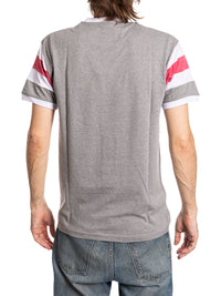 Load image into Gallery viewer, Detroit Red Wings Shoulder Stripe vintage varsity T-Shirt
