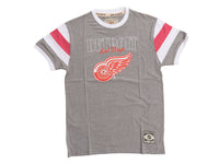 Load image into Gallery viewer, Detroit Red Wings Shoulder Stripe vintage varsity T-Shirt
