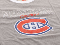 Load image into Gallery viewer, Montreal Canadiens Shoulder Stripe vintage varsity T-Shirt
