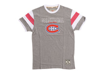 Load image into Gallery viewer, Montreal Canadiens Shoulder Stripe vintage varsity T-Shirt
