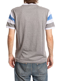 Load image into Gallery viewer, New York Rangers Shoulder Stripe vintage varsity T-Shirt
