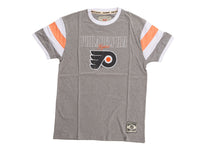 Load image into Gallery viewer, Philadelphia Flyers Shoulder Stripe vintage varsity T-Shirt
