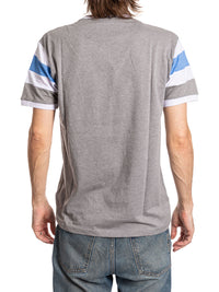 Load image into Gallery viewer, Vancouver Canucks Shoulder Stripe vintage varsity T-Shirt
