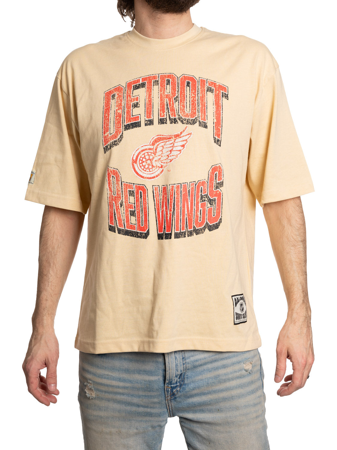 Oversize Vintage Detroit Red Wings T-shirt, image size:1125x1500